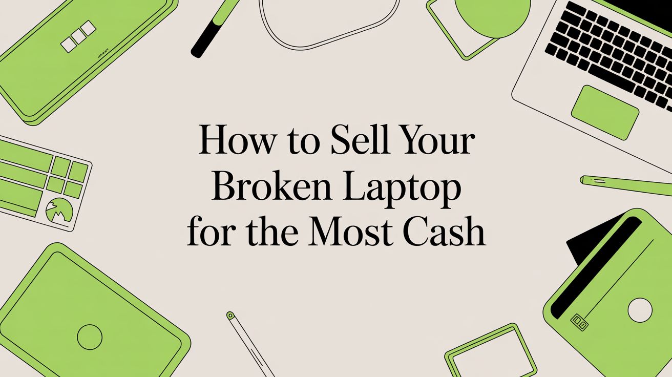 How to Sell Your Broken Laptop for the Most Cash