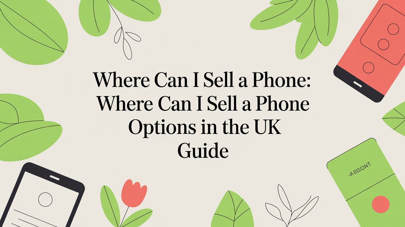 Where can I sell a phone: your friendly guide to UK options