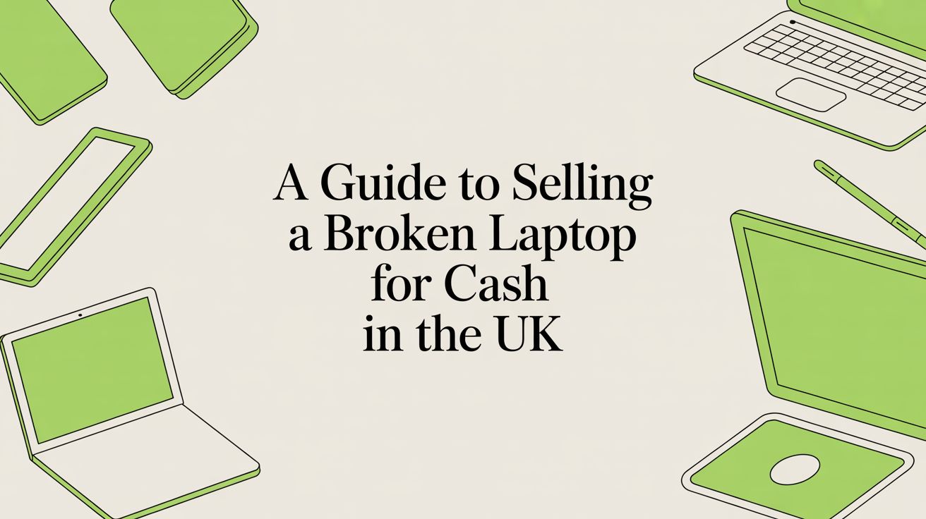A Guide to Selling a Broken Laptop for Cash in the UK
