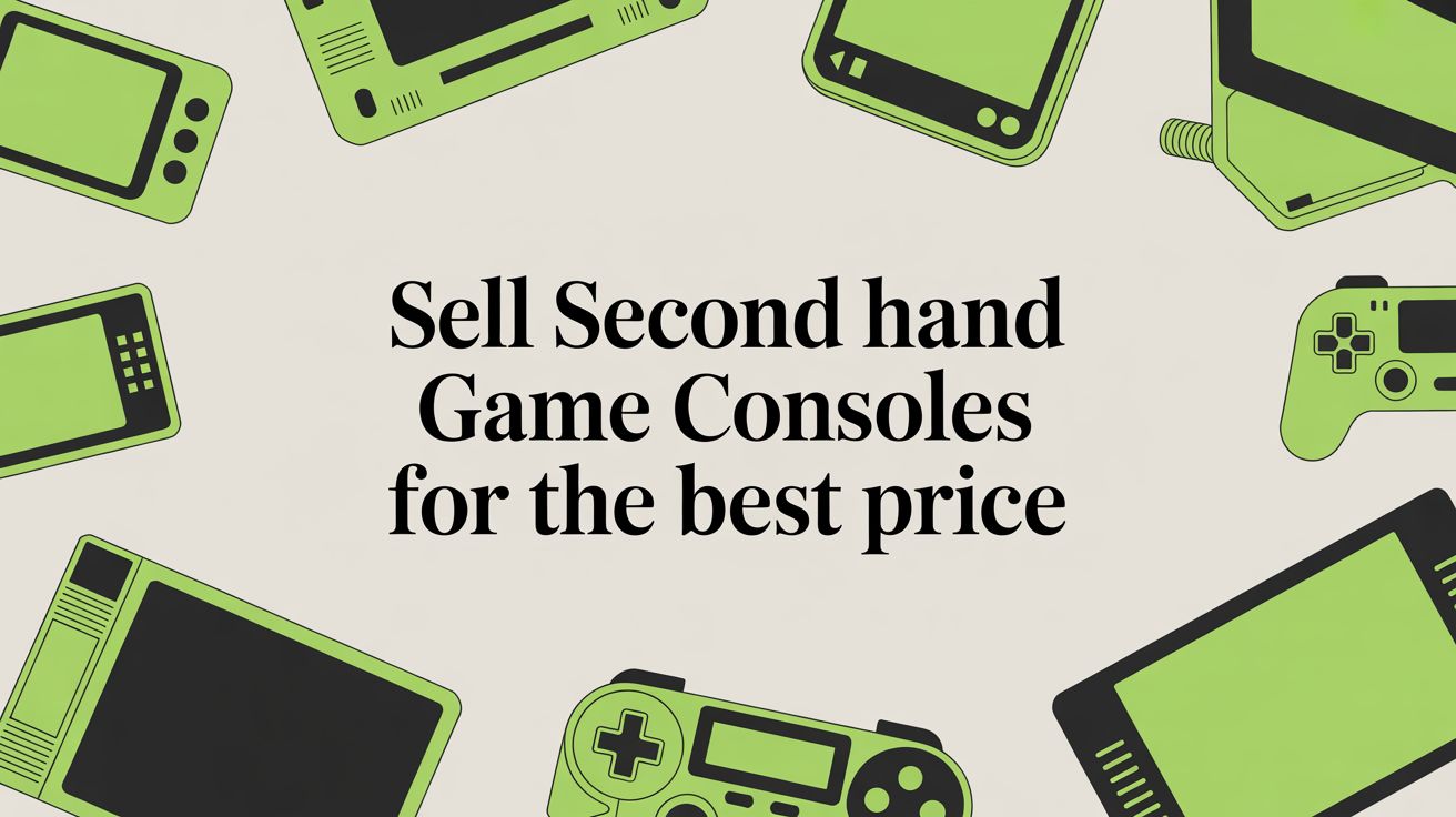 Sell Your Second Hand Game Consoles for the Best Price
