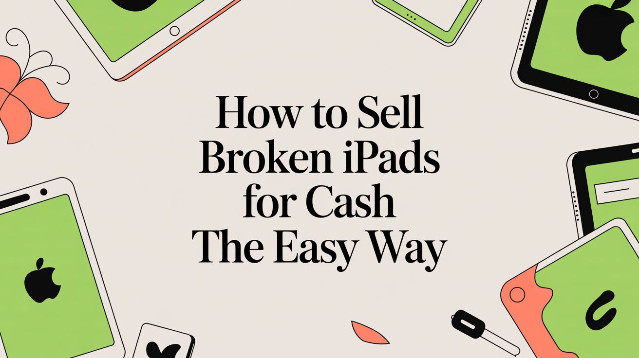 How to Sell Broken iPads for Cash the Easy Way