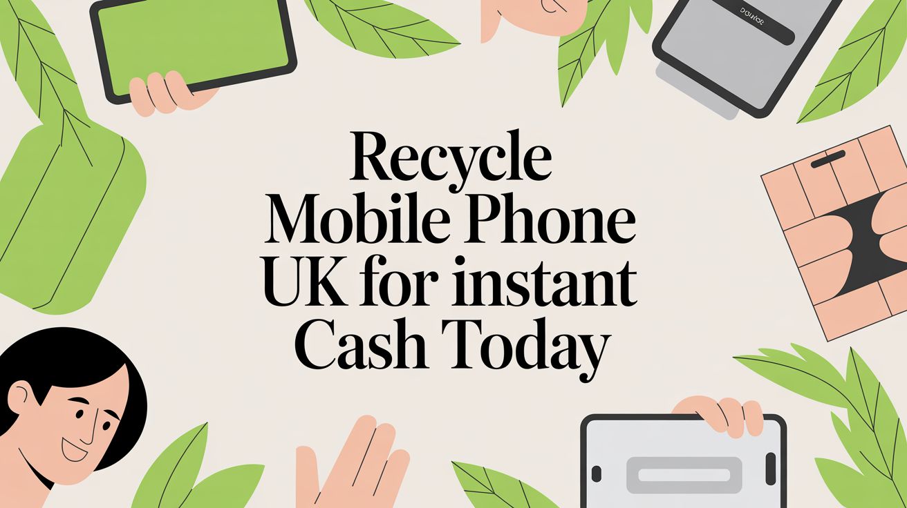 Recycle mobile phone uk for Instant Cash Today