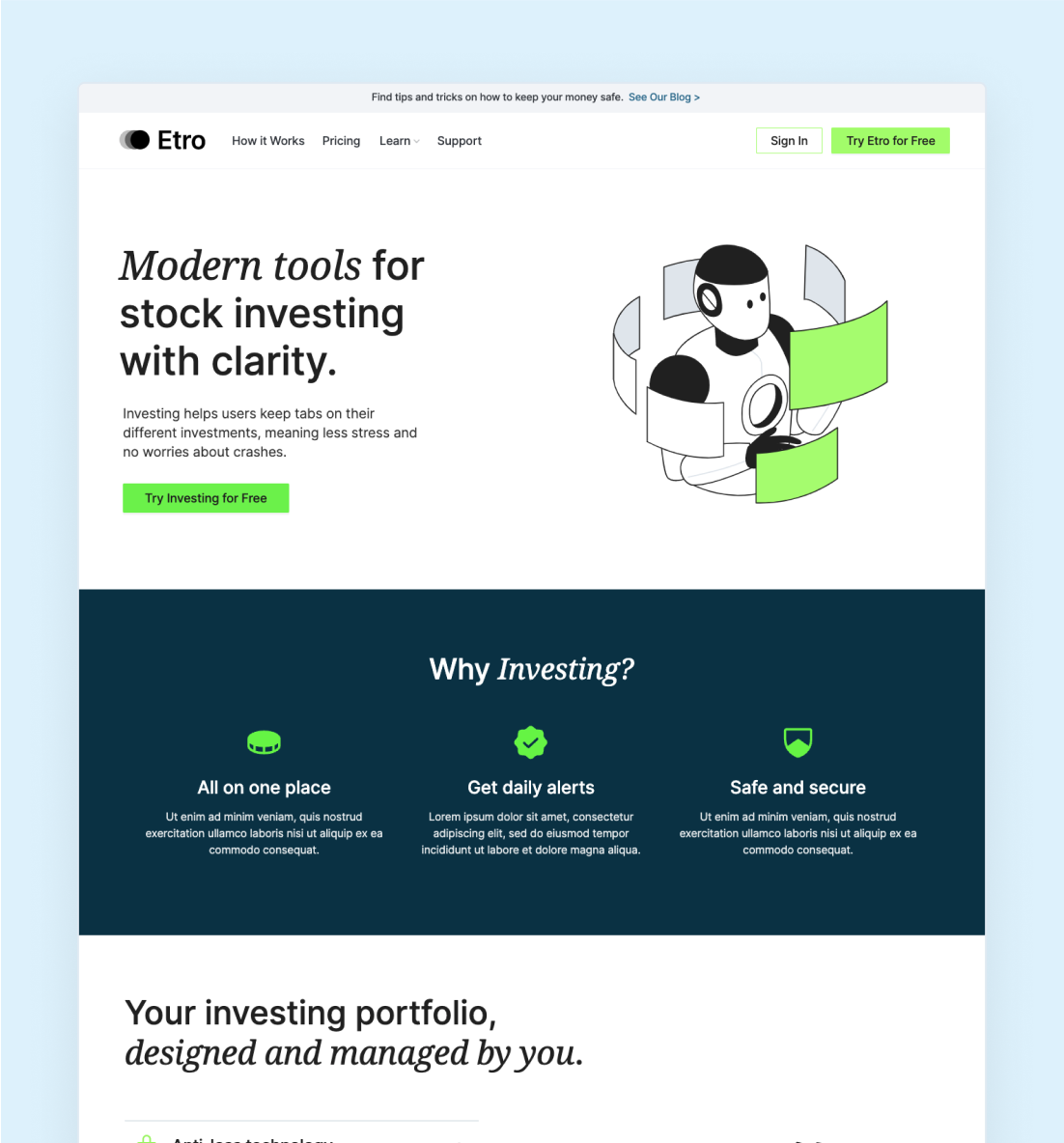 Etro Investing