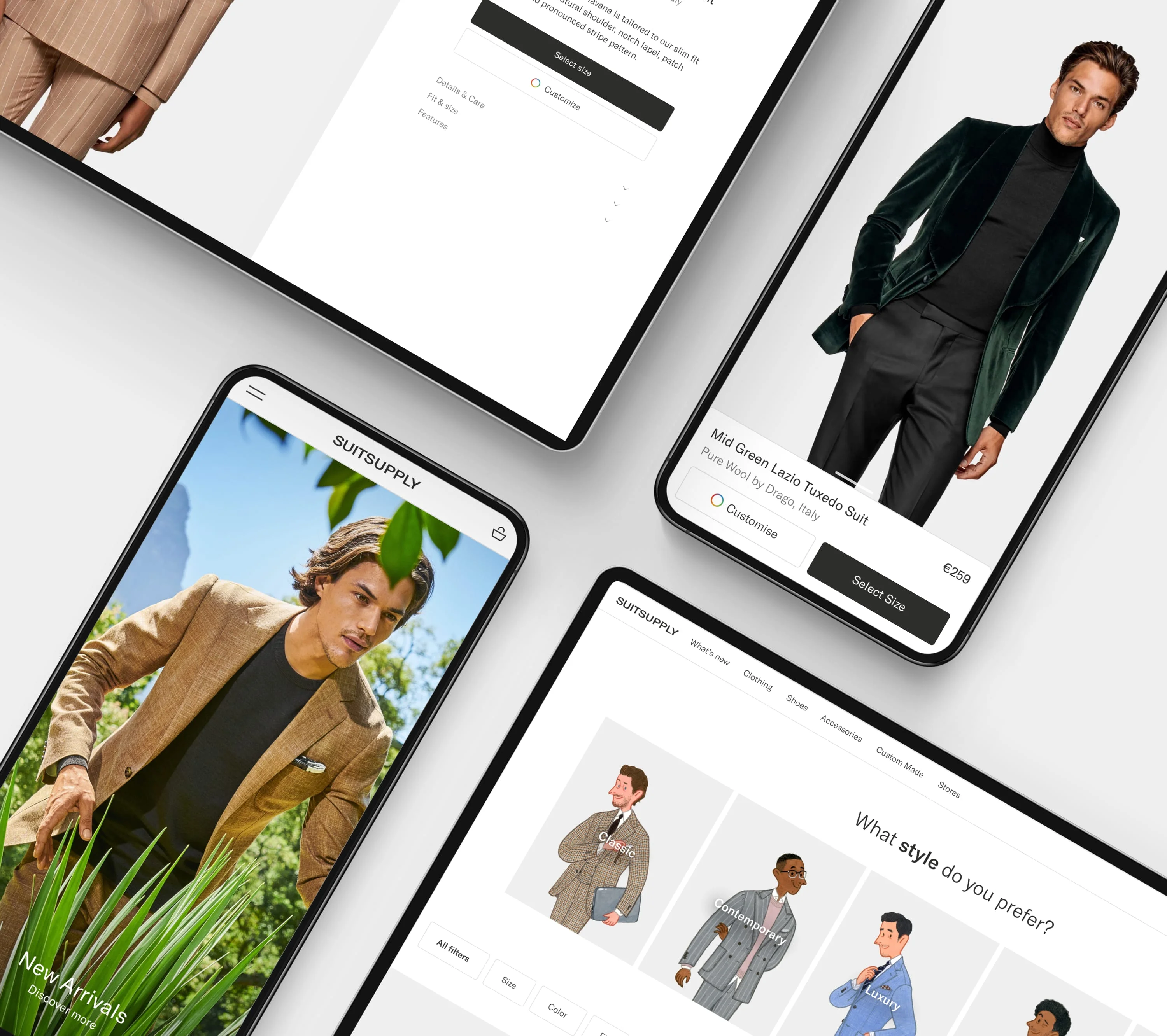 "Slick" ecommerce design refers to a specific style and approach in the design and user experience of an online retail or e-commerce website. This design style is characterized by its modern, polished, and visually appealing aesthetic, often aimed at creating a seamless and engaging shopping experience. 