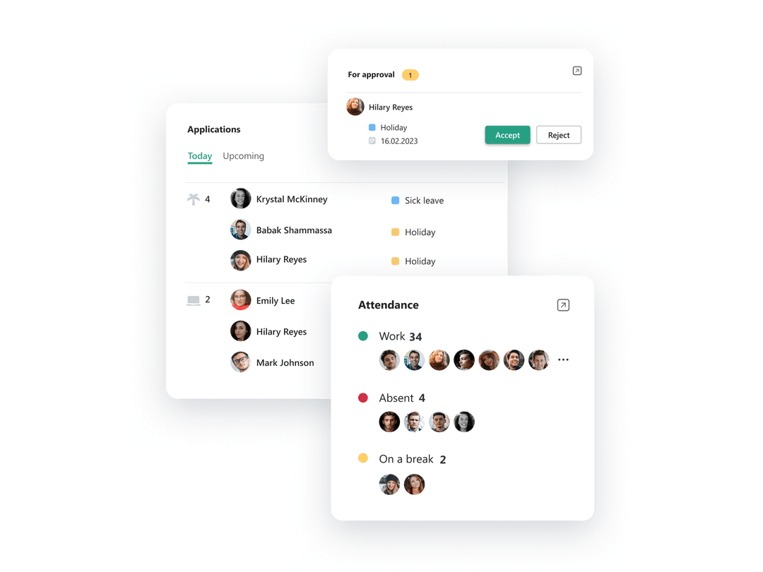 Employee Attendance Tracking integrated with Microsoft Teams