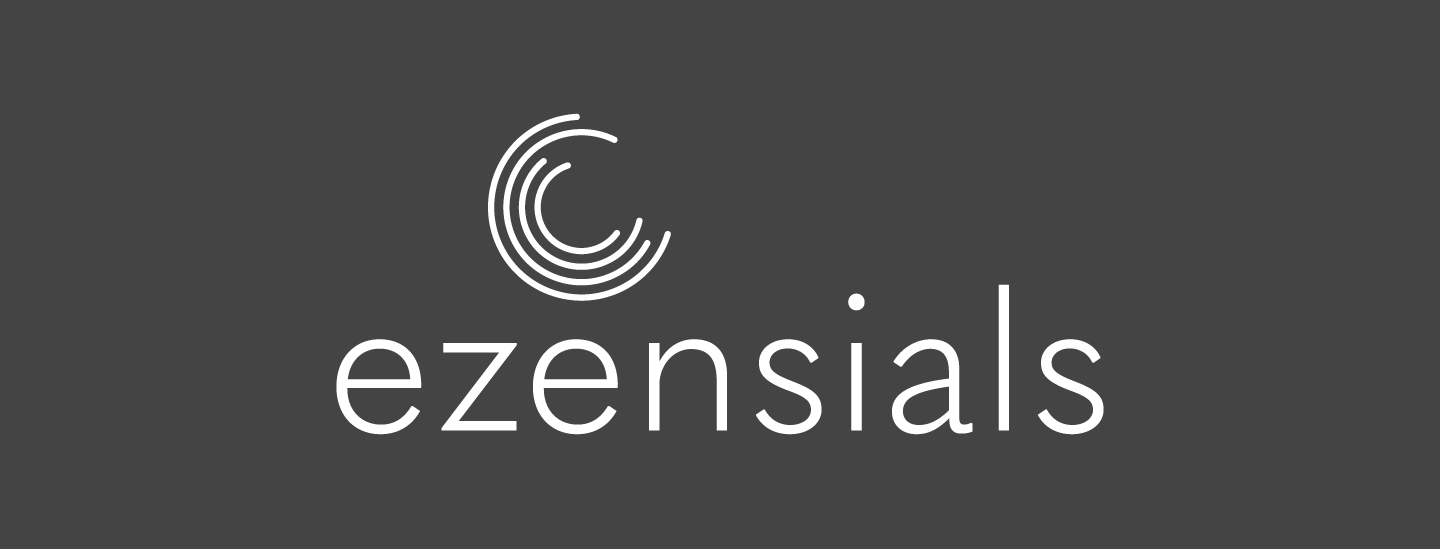 Ezensials logo for dark backgrounds