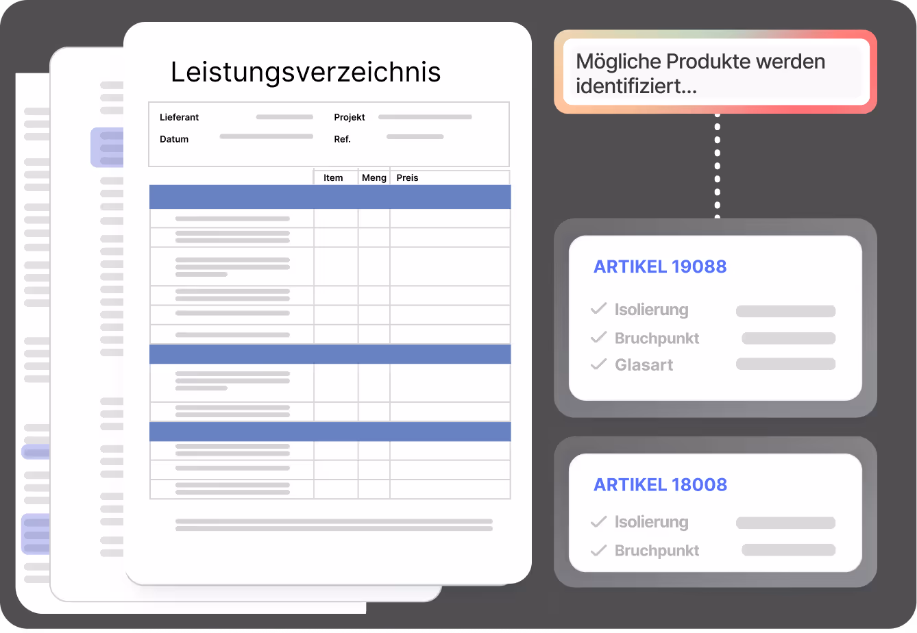 Automatische Prüfung von Prüfzeugnissen und- bescheinigungen. 
