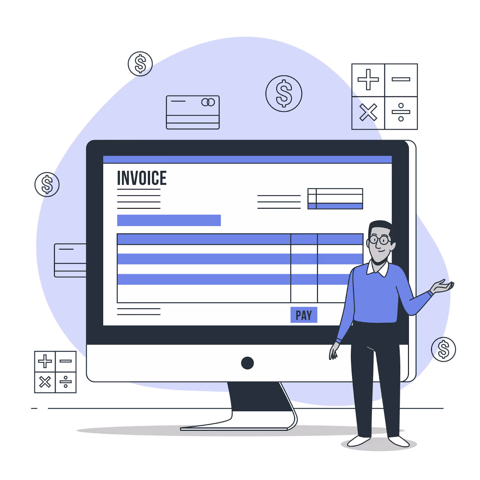 Benefits of implementing an AI invoice processing software.