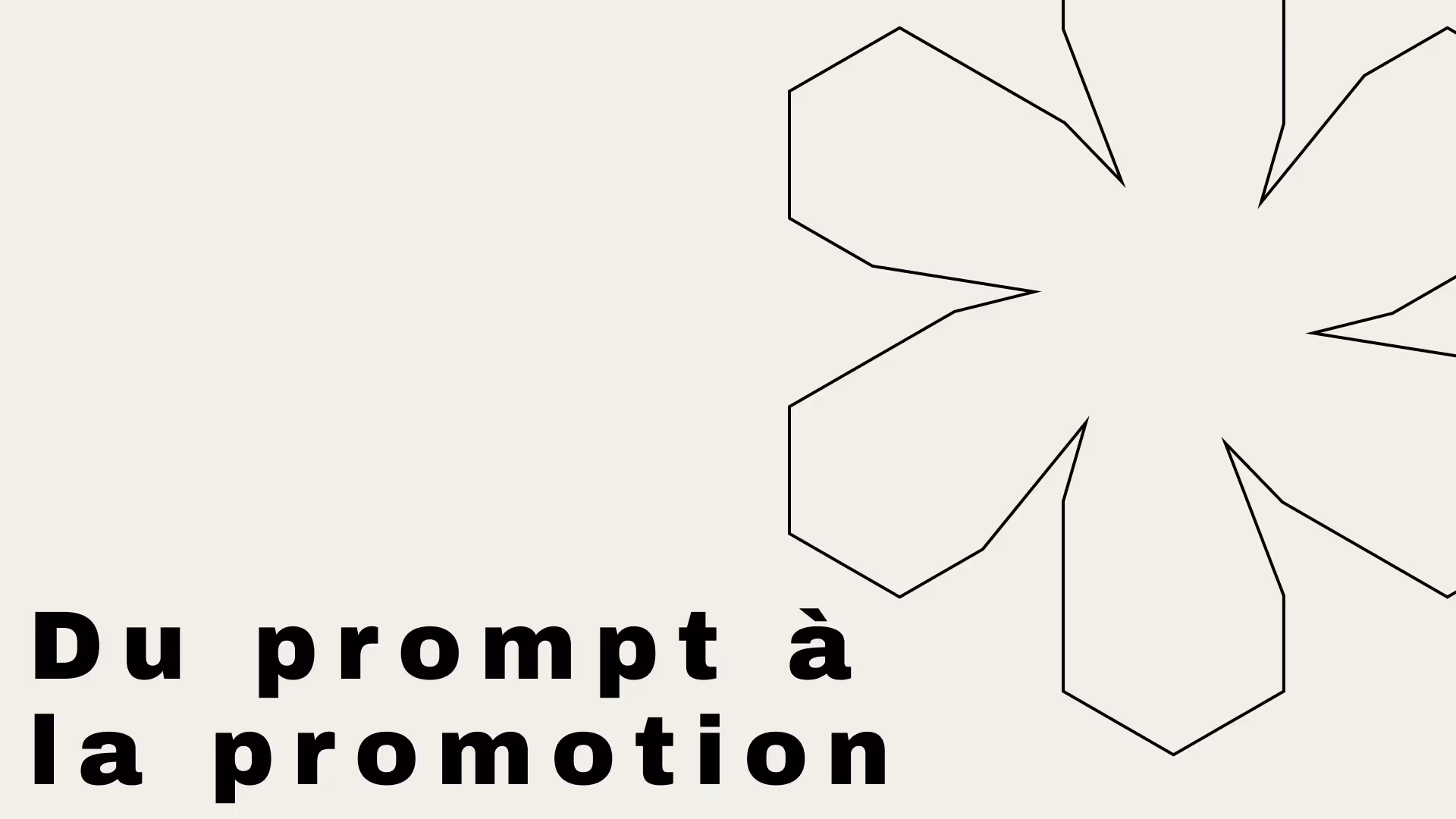 Du prompt à la promotion