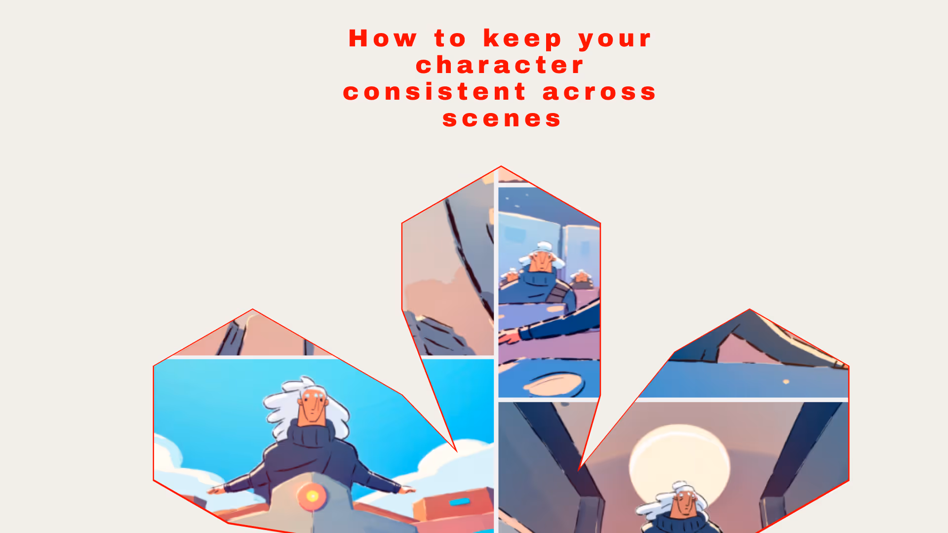 How to Keep your Character Consistent across Qcenes