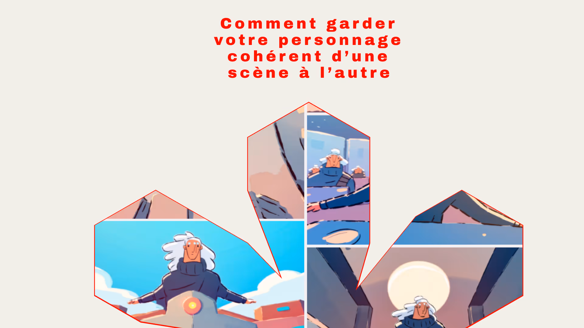 Comment garder votre personnage cohérent d’une scène à l’autre