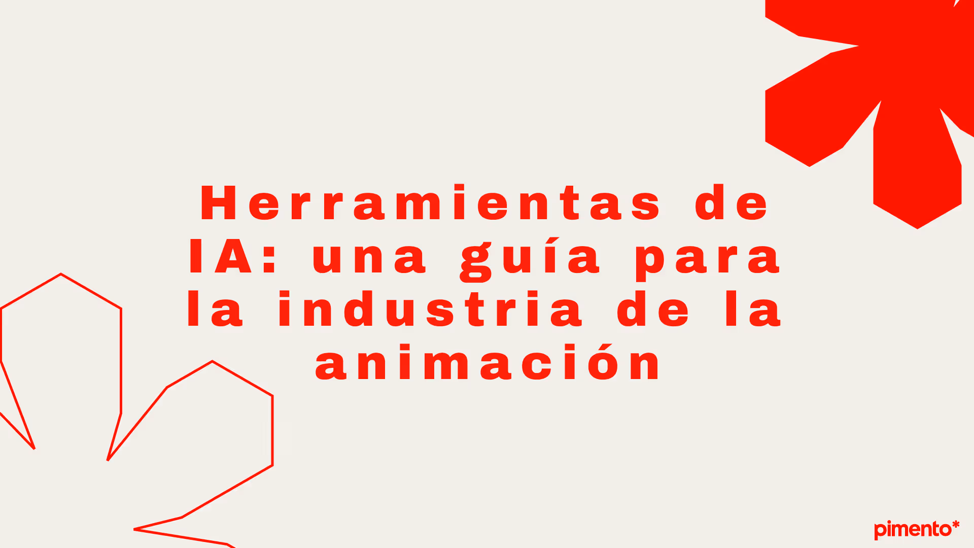 Herramientas de IA: guía para la industria de la animación