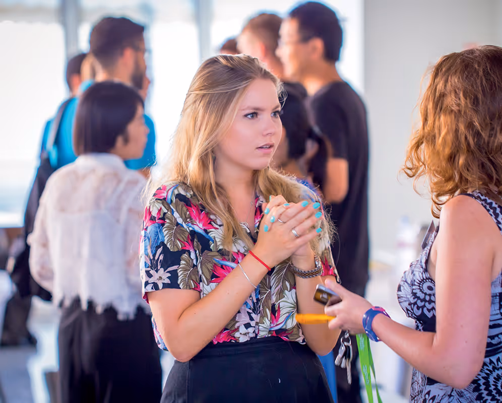 étudiante de prépa pendant une journée Cap'Oral BSB