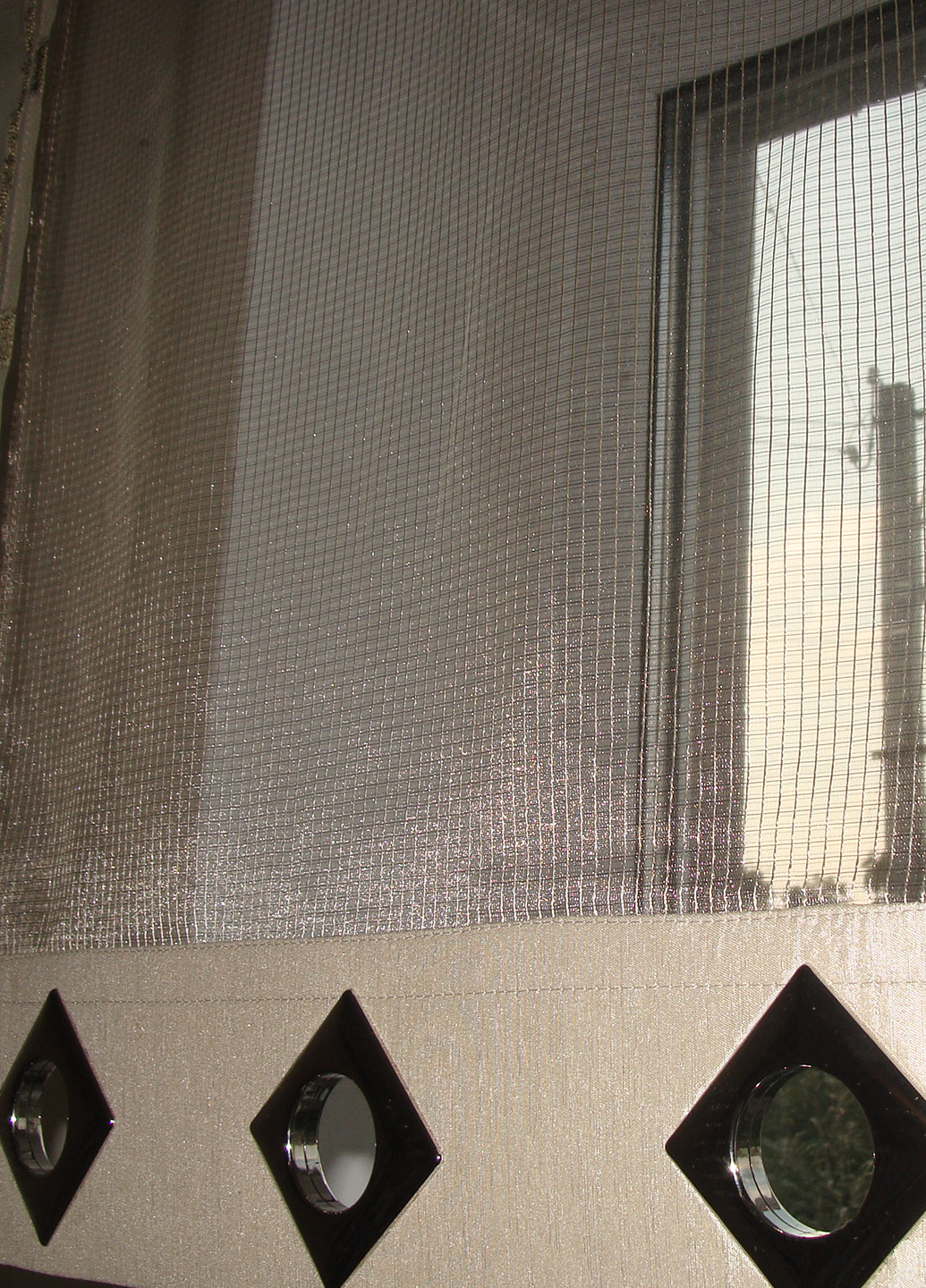 панельні шторки крупним планом