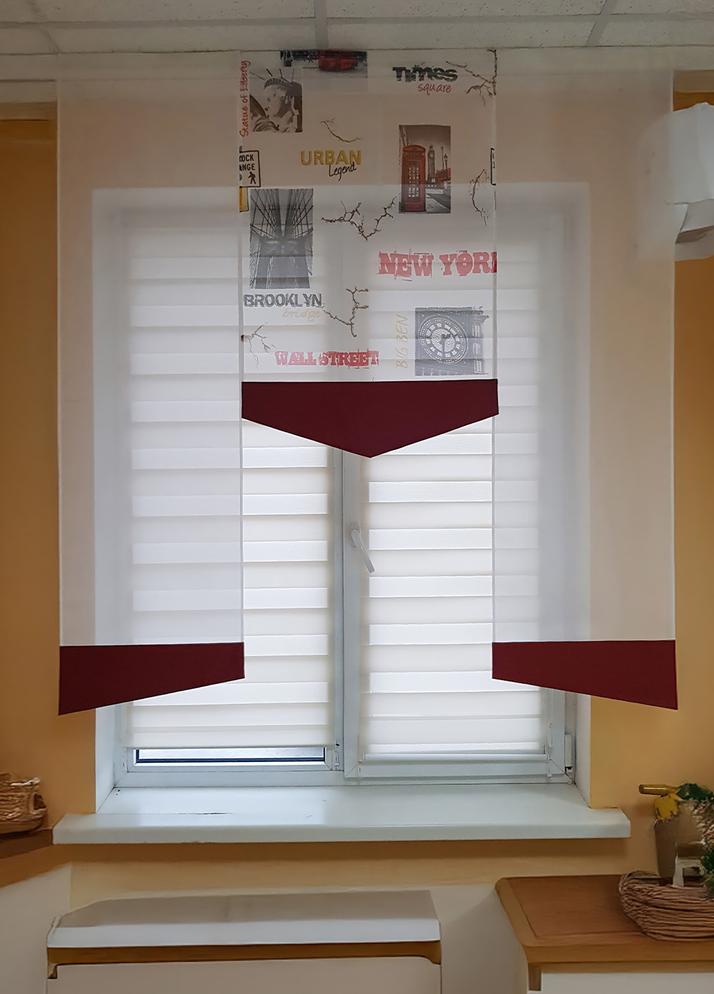 Японські фіранки New York urban, 1,40м (7_5п)