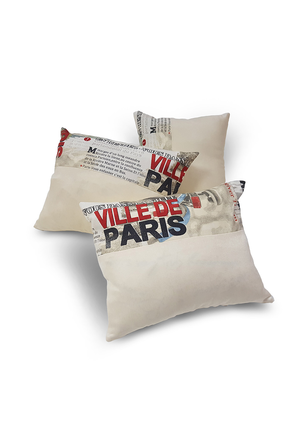Комплект подушок Velle de Paris, 3 шт (п_0601)