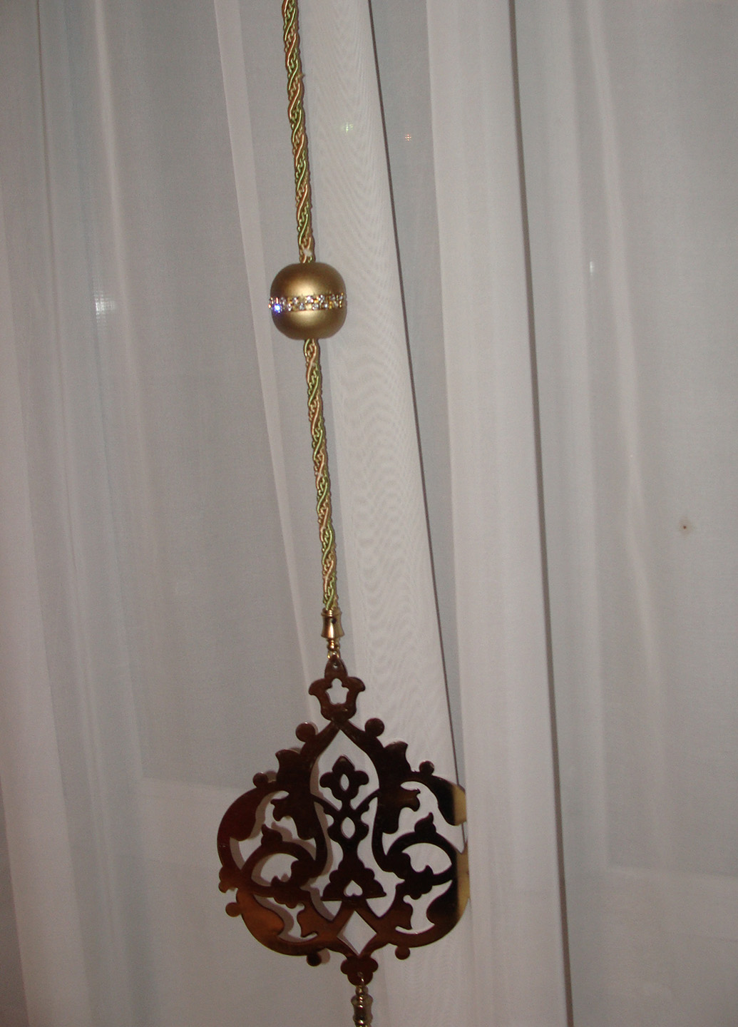 підвіс для штор, декор