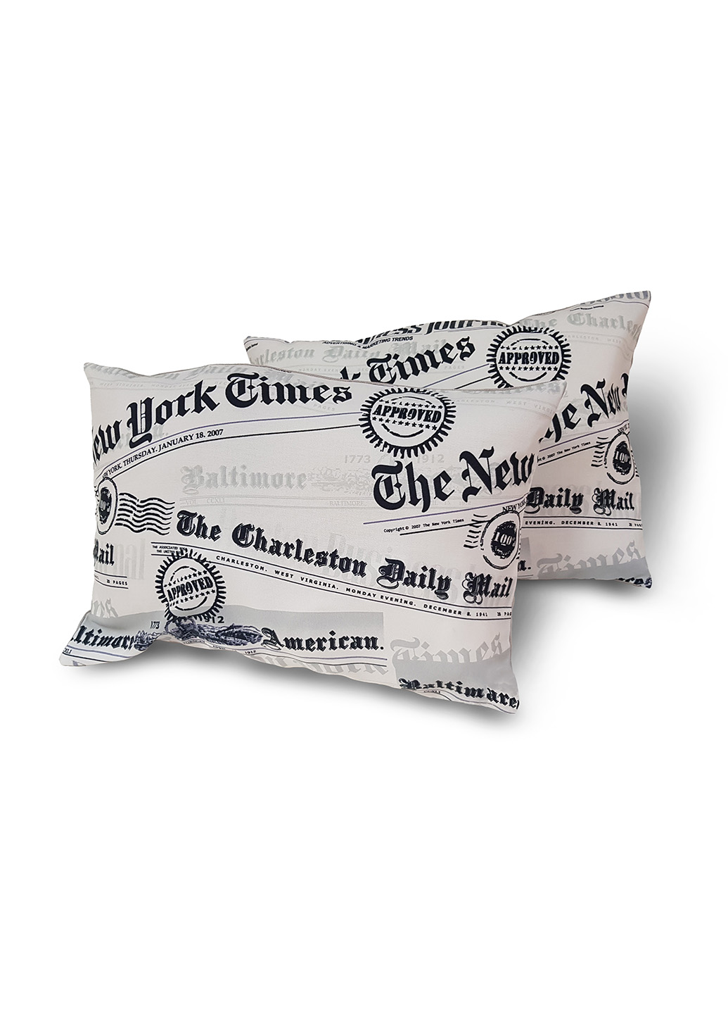 Комплект подушек New York Times, 2шт (п_0659)