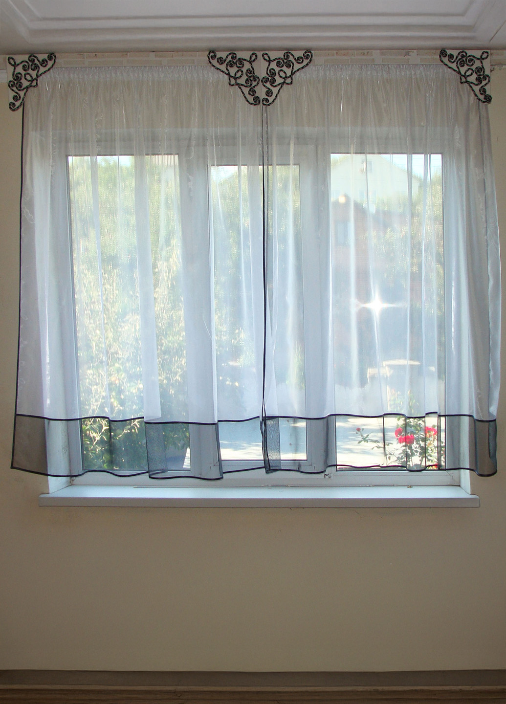 Комплект тюль до підвіконня