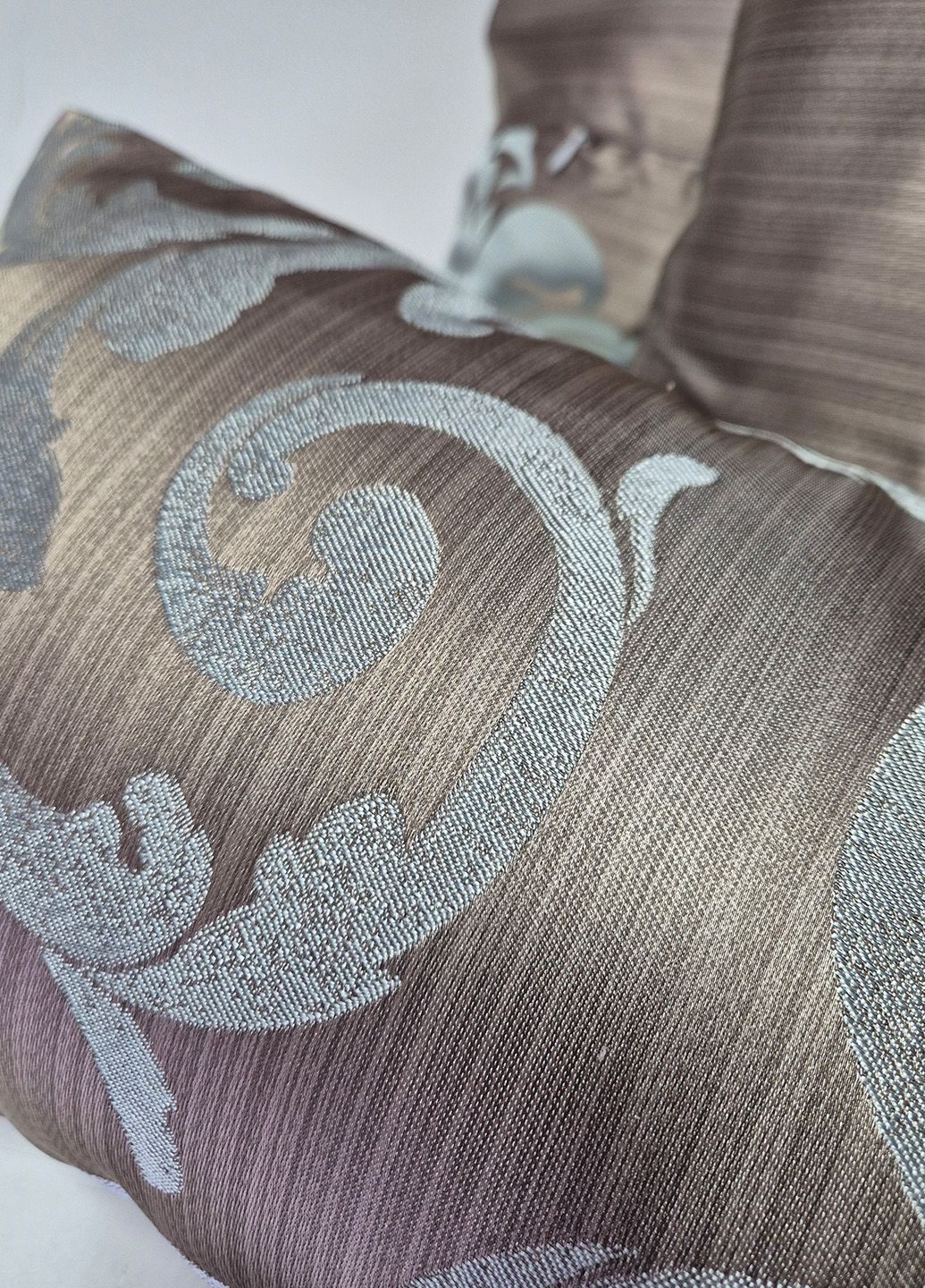 тканина на подушках крупним планом