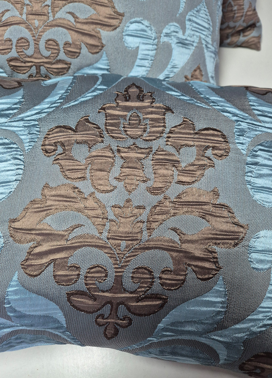 тканина на подушках крупним планом