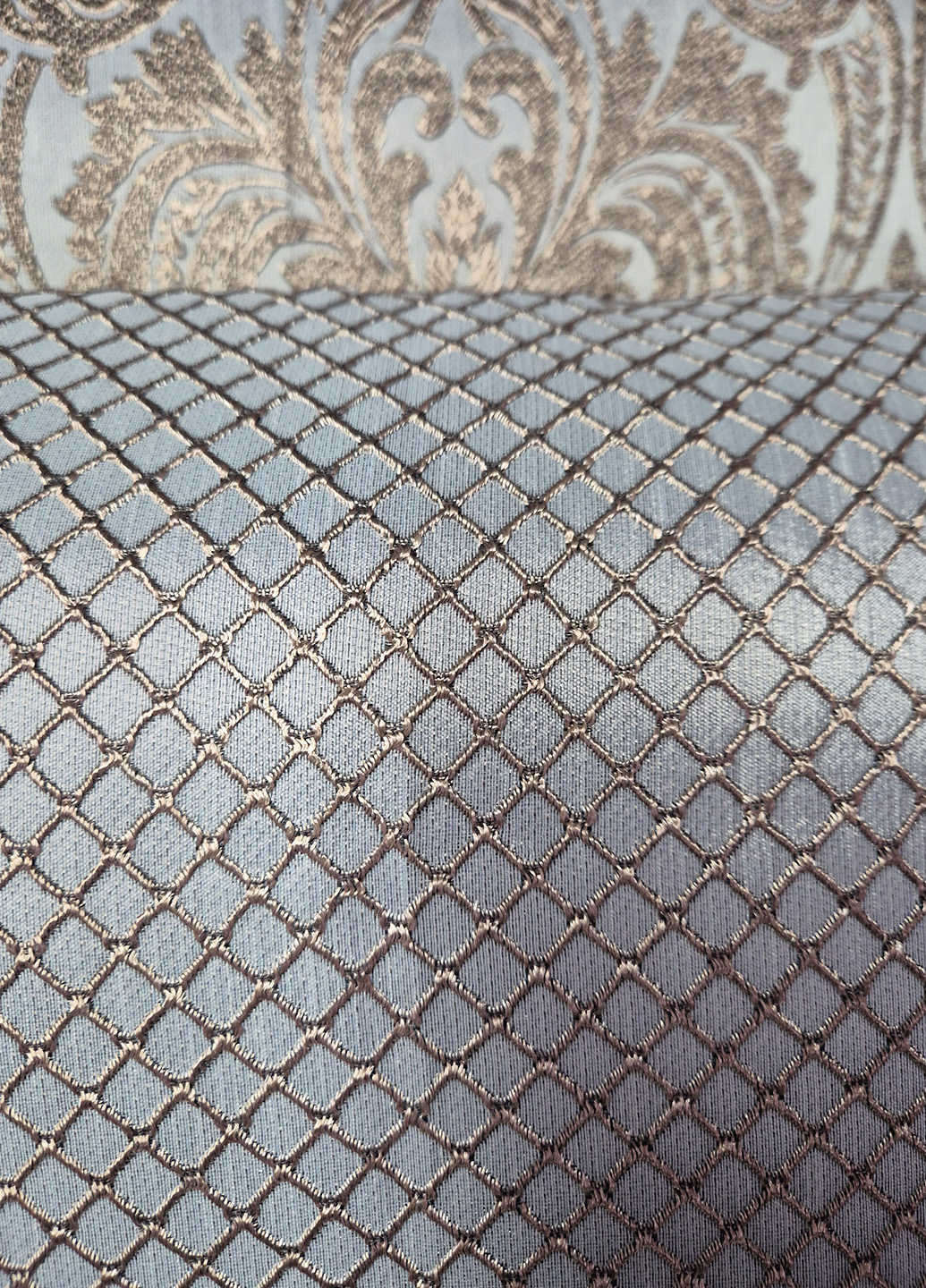 тканина на подушках крупним планом