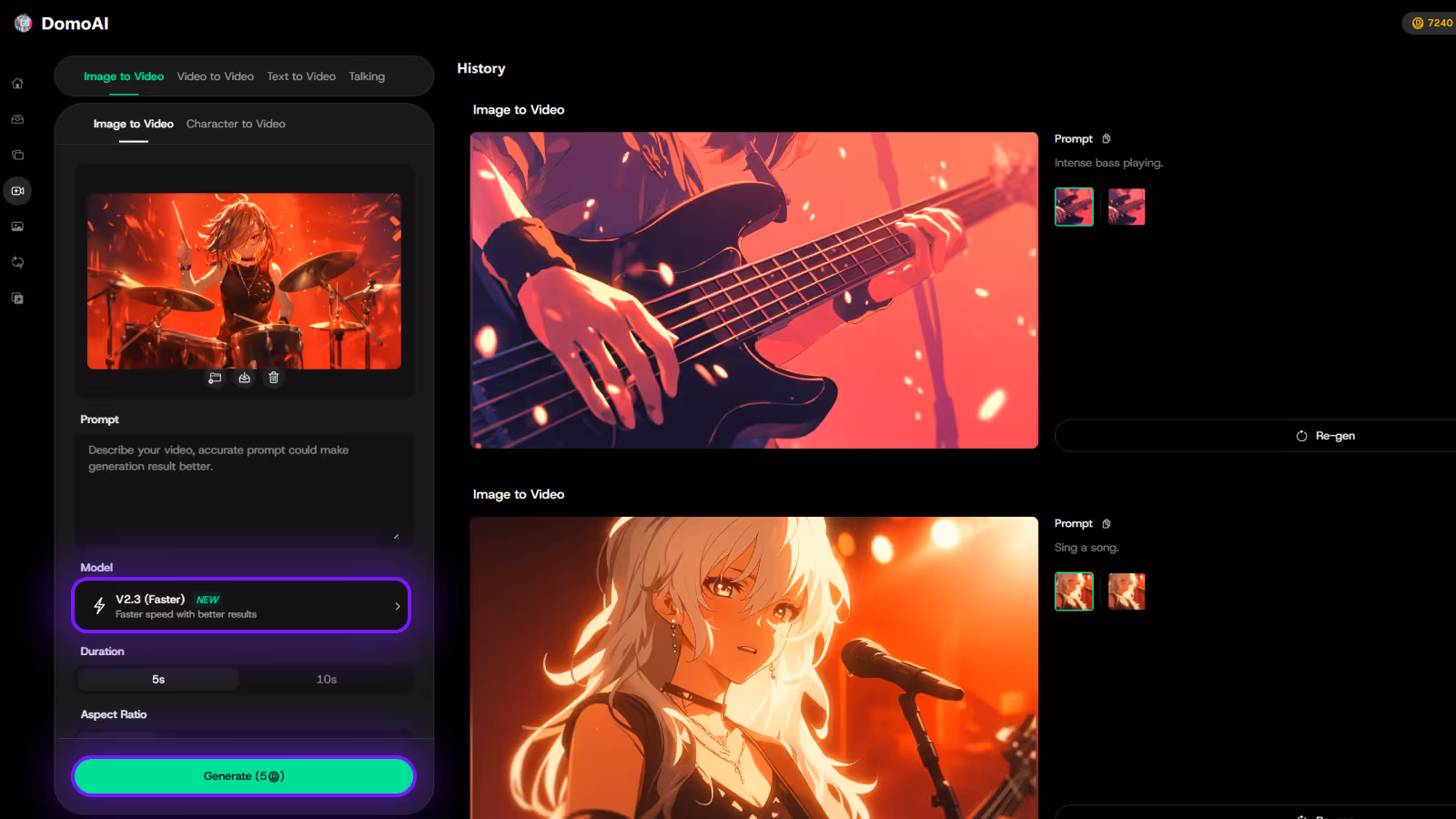 Try DomoAI, the Best AI Animation Generator