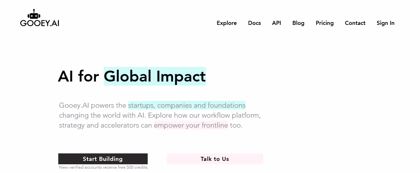 gooey - Best AI Animation Generator