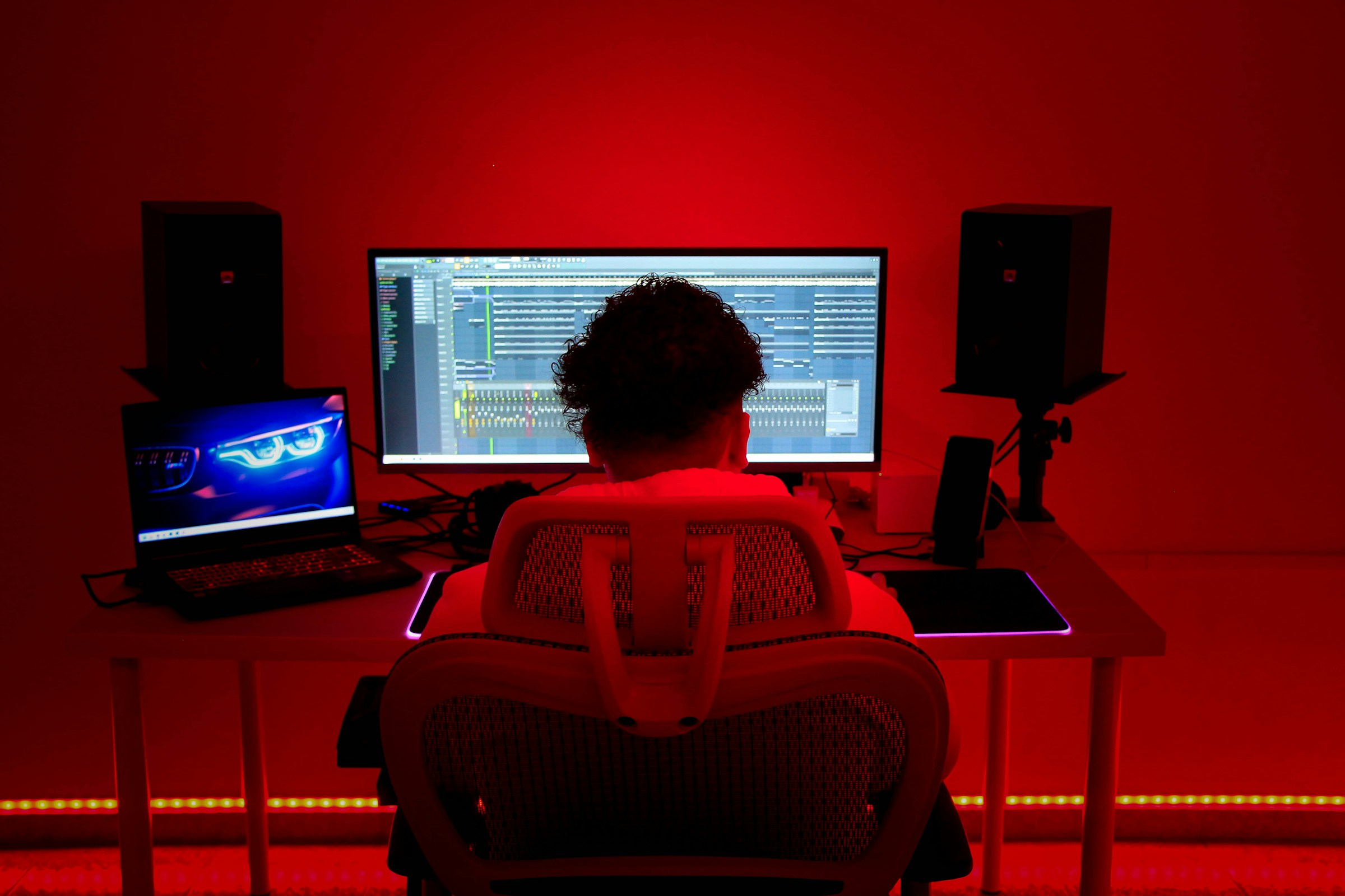 Person Working - LTX Studio