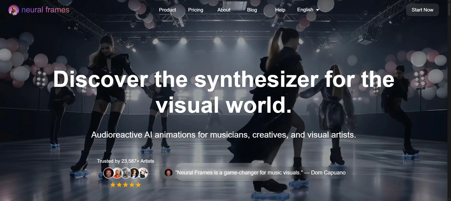 Neural Frames Homepage