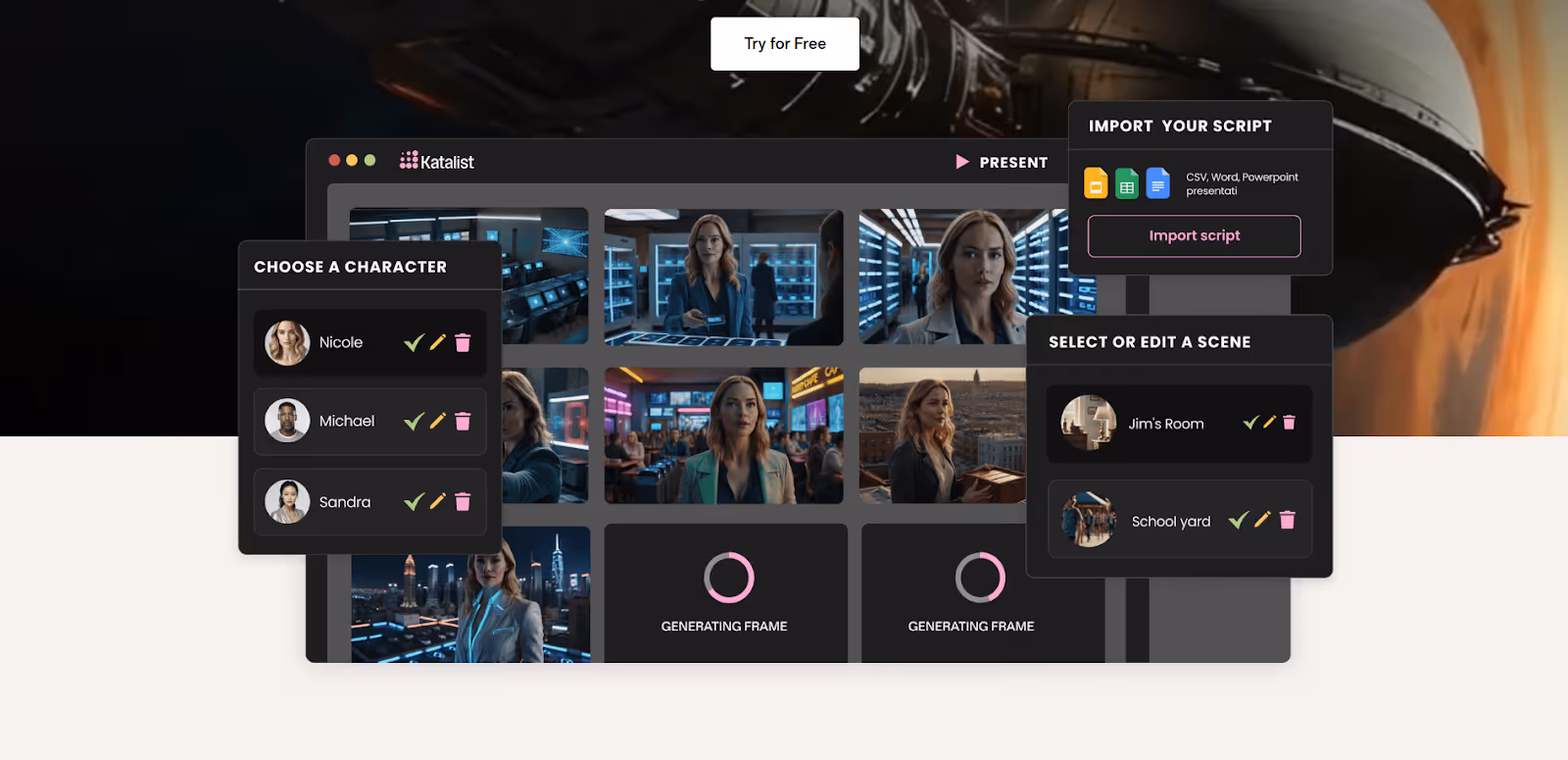 Best AI Storyboard GeneratorsKatalist.ai: The Fastest Script-to-Storyboard Tool With True Premiere Pro Integration