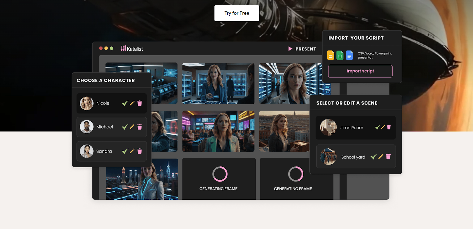 Best AI Storyboard GeneratorsKatalist.ai: The Fastest Script-to-Storyboard Tool With True Premiere Pro Integration