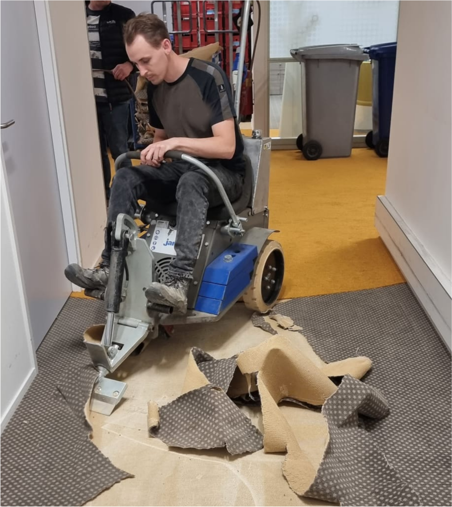 floor removal machine