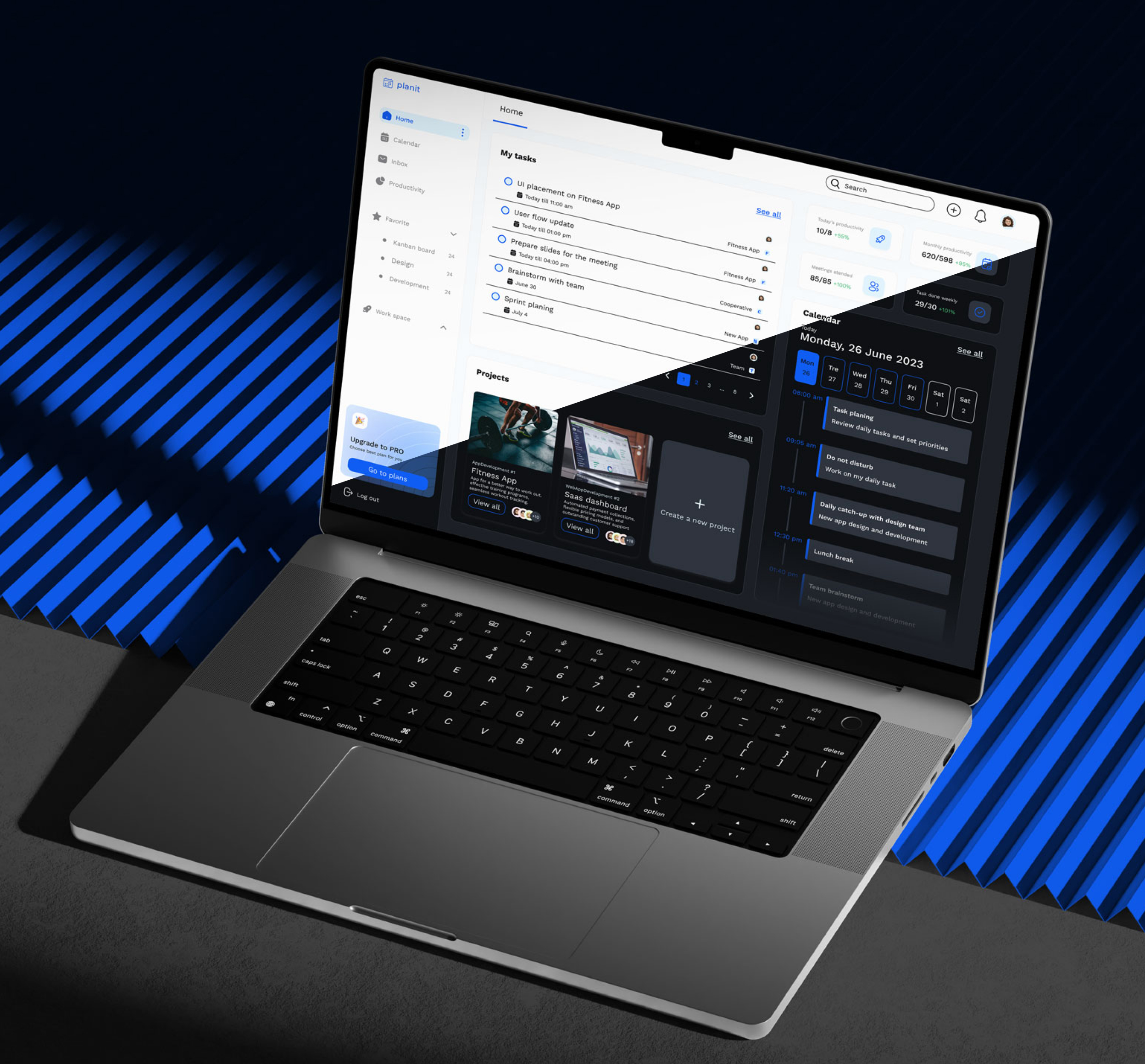 Plan It - Task  Dashboard