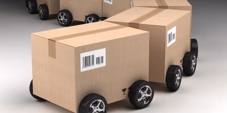 packages on wheels