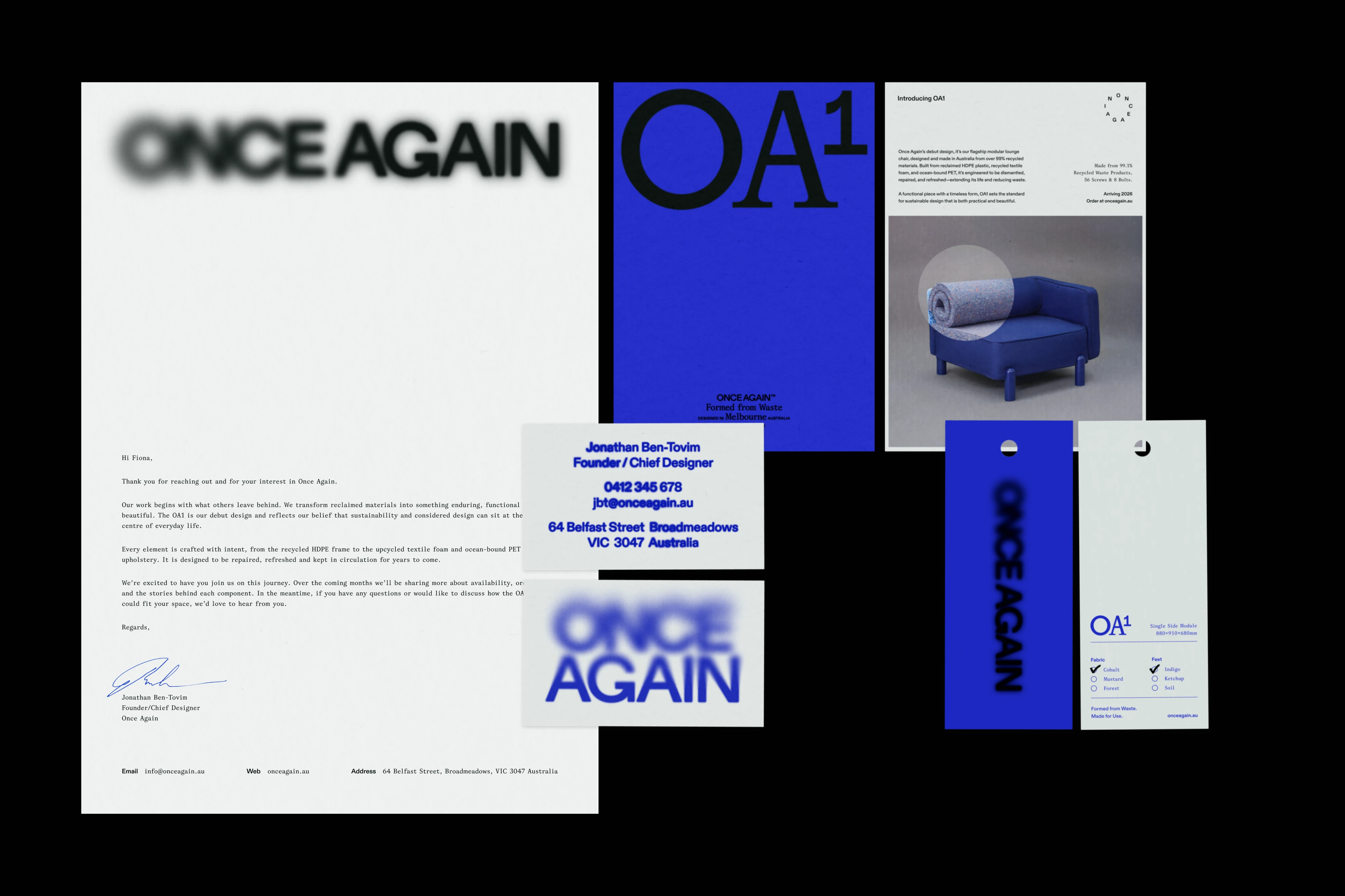 Stationery for Once Again