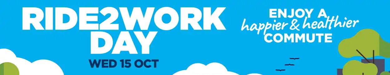 Ride to Work Day banner