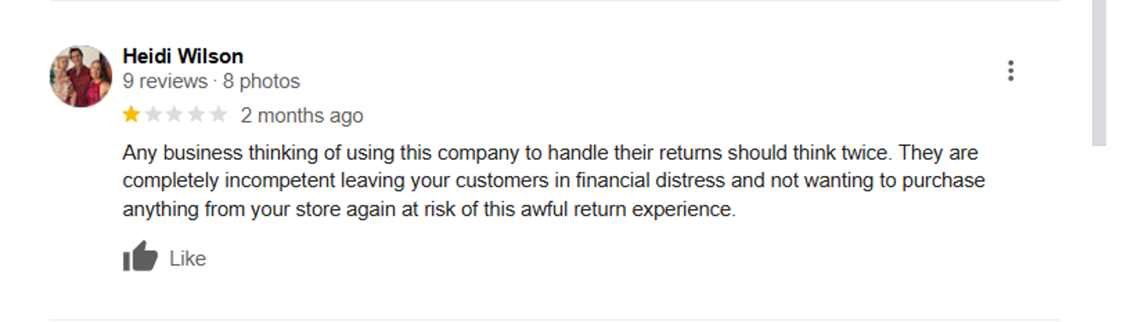 ReBound customer complaint 2: Lack of communication