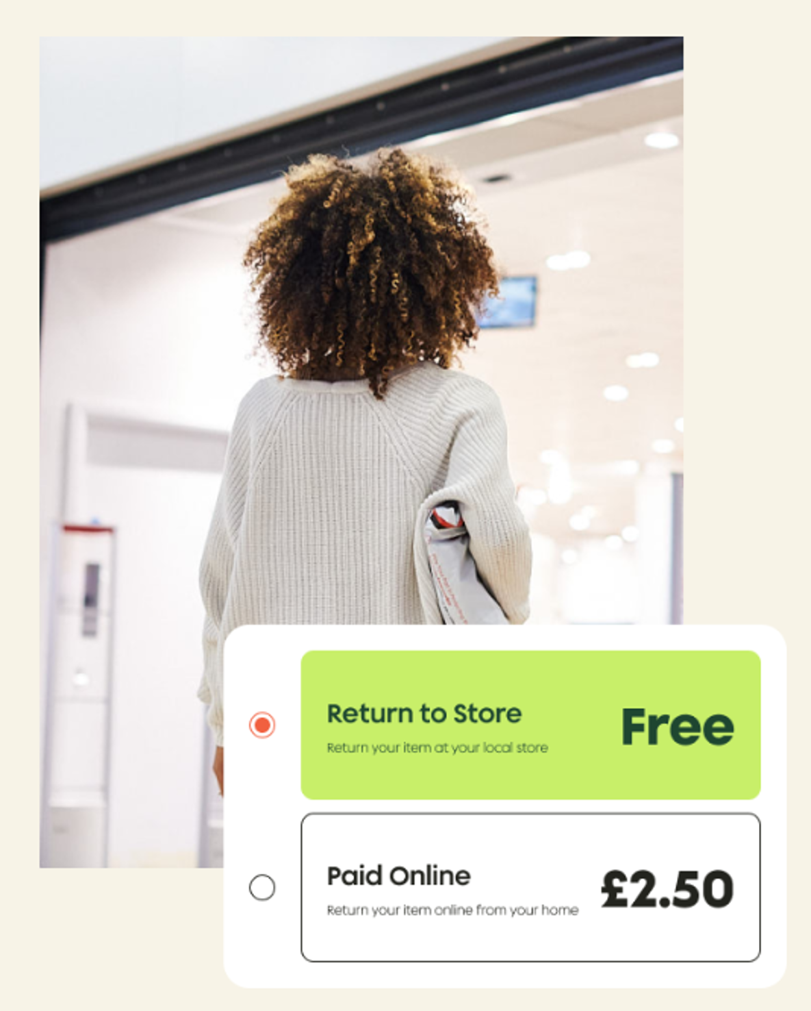 Offer free in-store returns