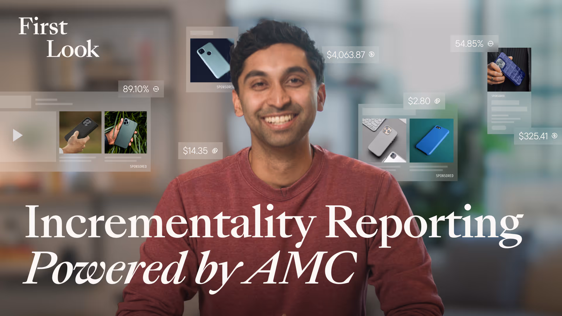  Incrementality Reporting Powered by AMC