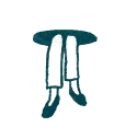 Legs dangling outside of a hole