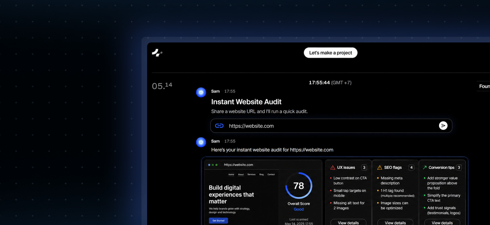 ai website audit