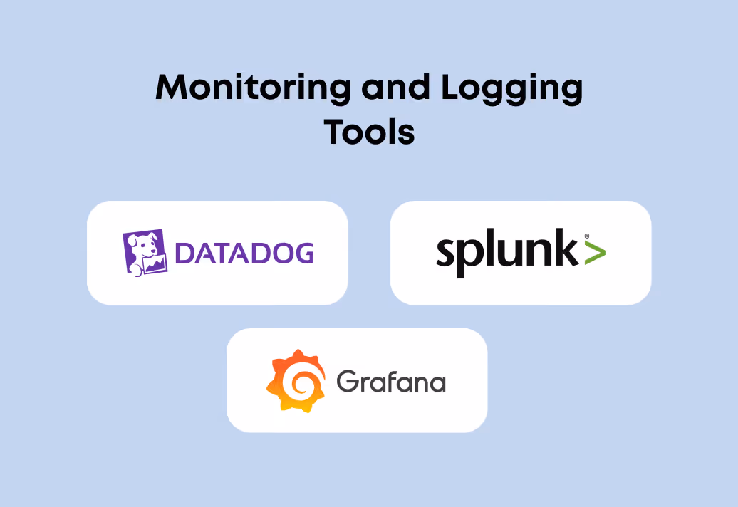 Monitoring and logging tools