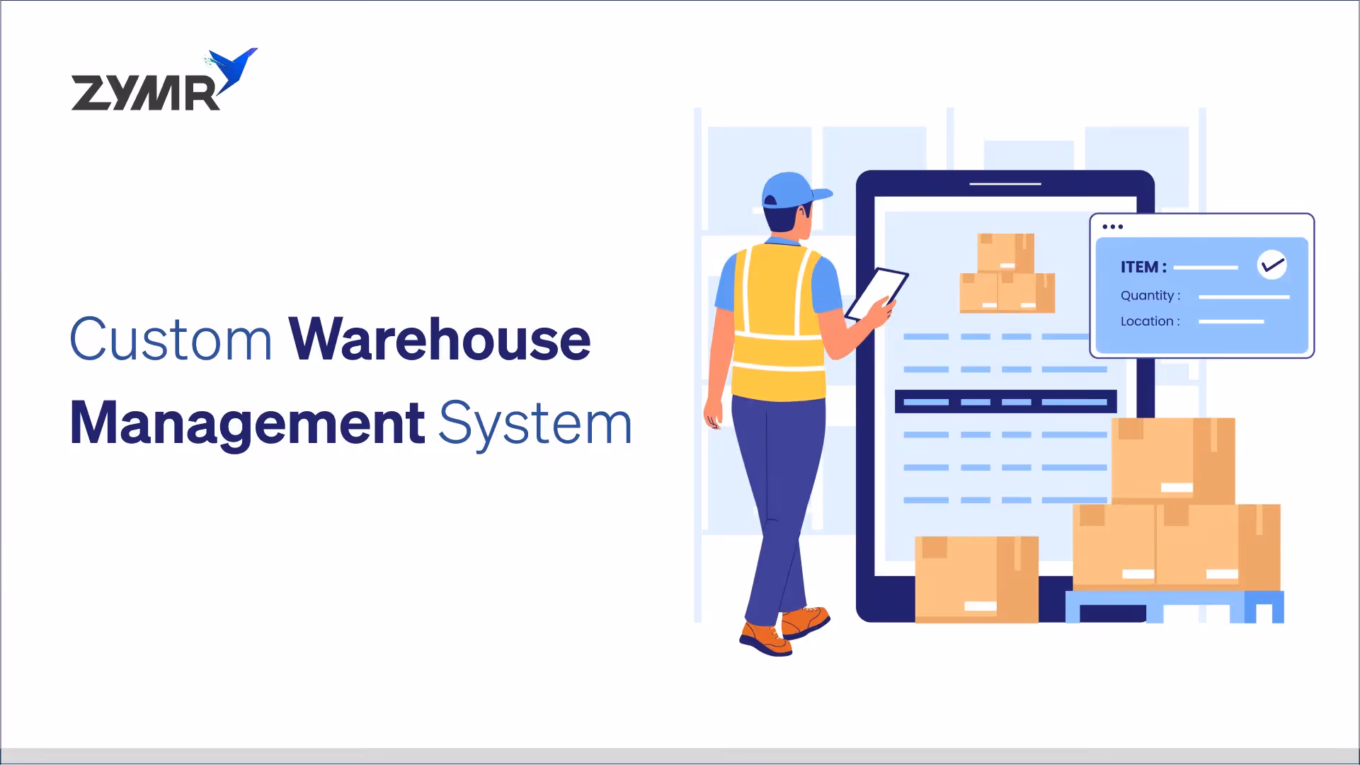 how to build custom warehouse management system