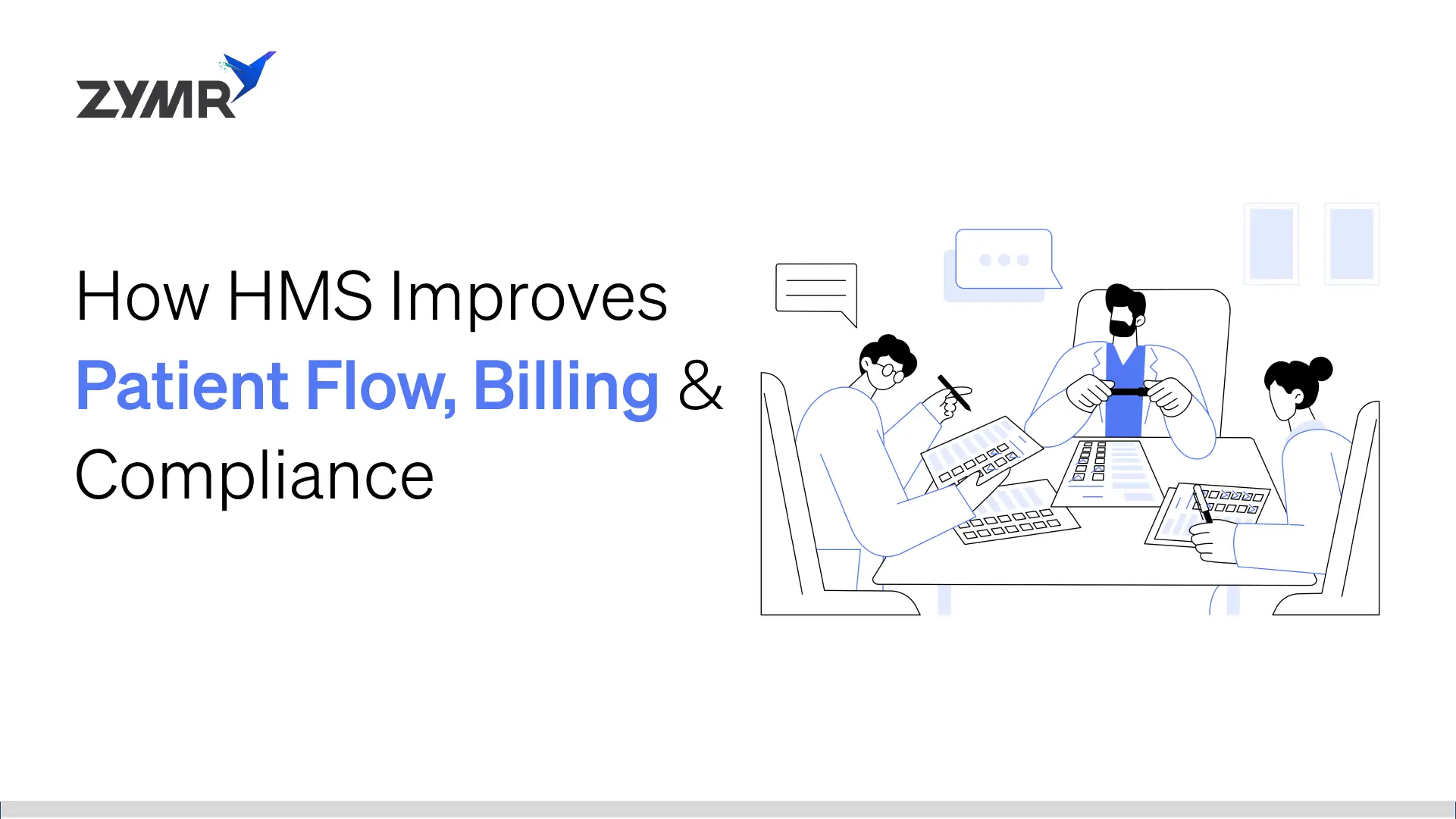 how hospital management system optimizes patient flow, HMS automated billing reduces revenue leakage hospitals