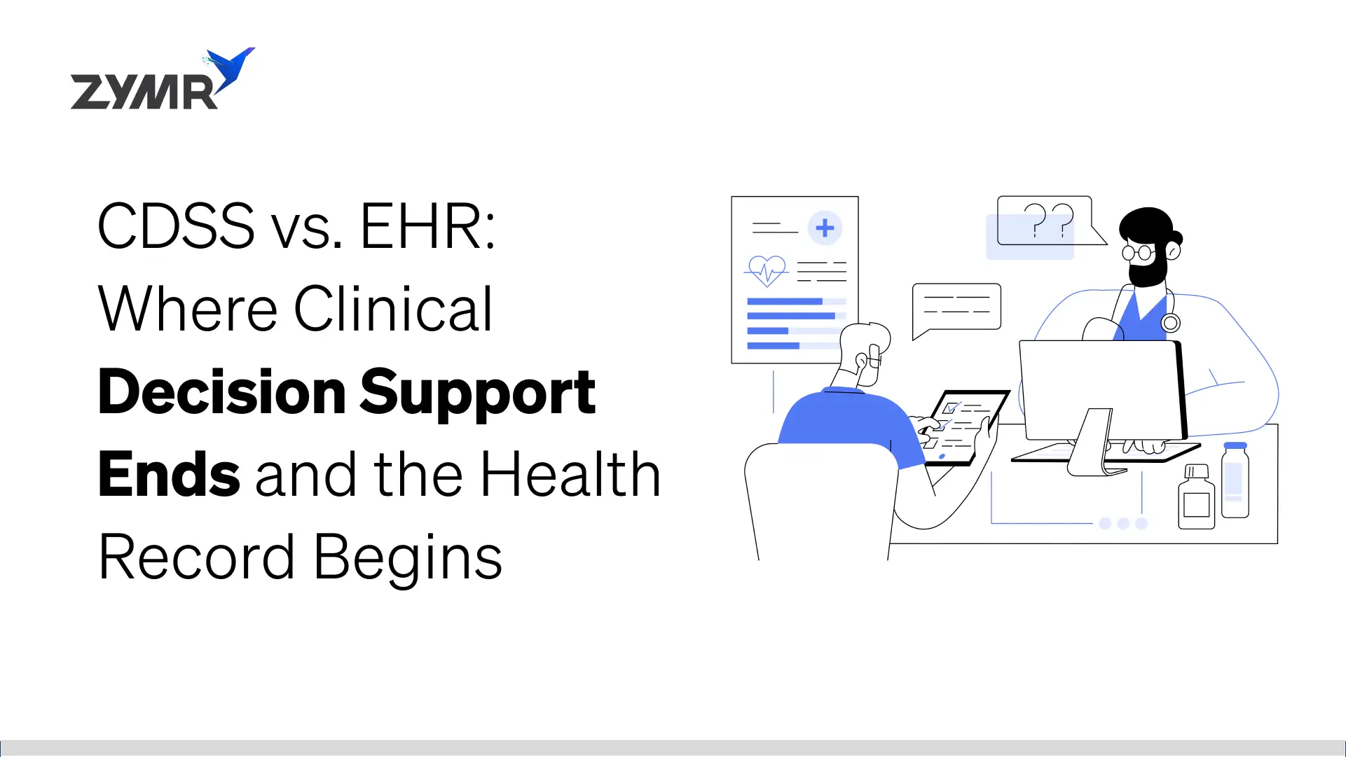 clinical decision support vs electronic health record