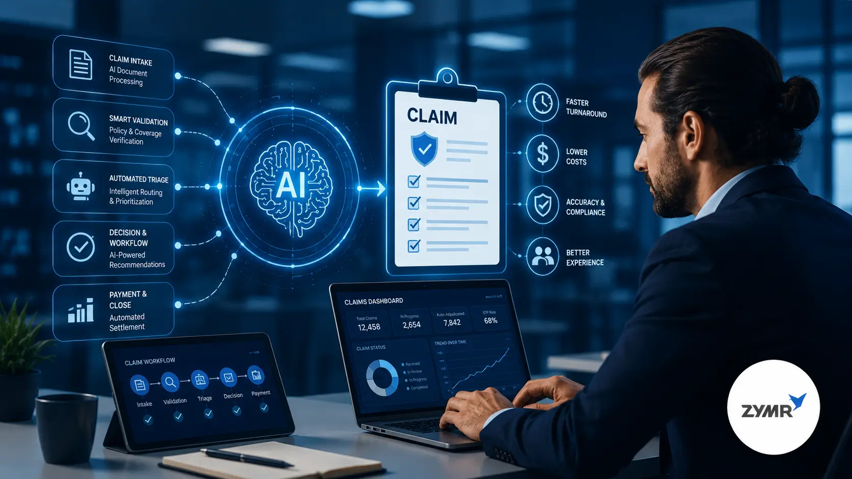 AI insurance claims automation