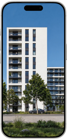 Home Selector on a smartphone