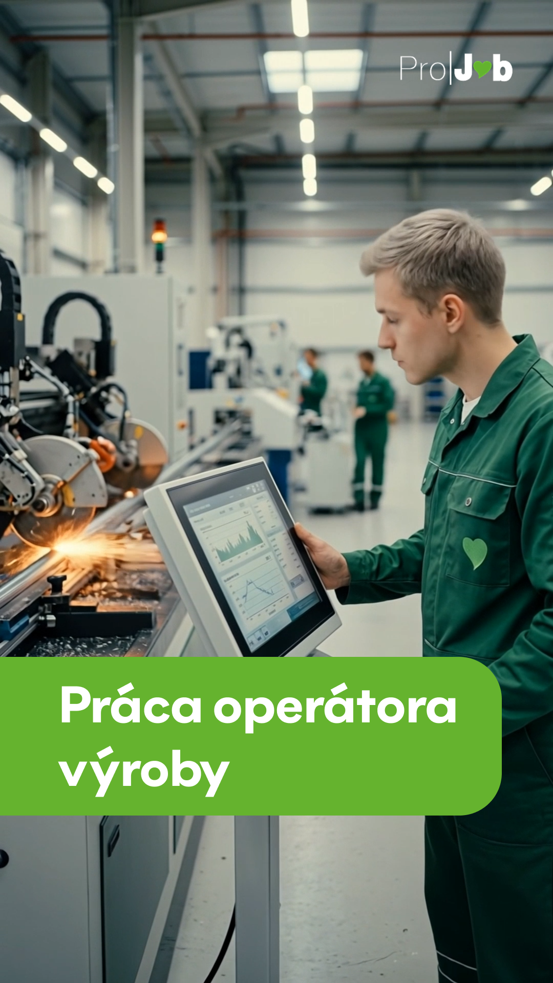 Práca operátora výroby