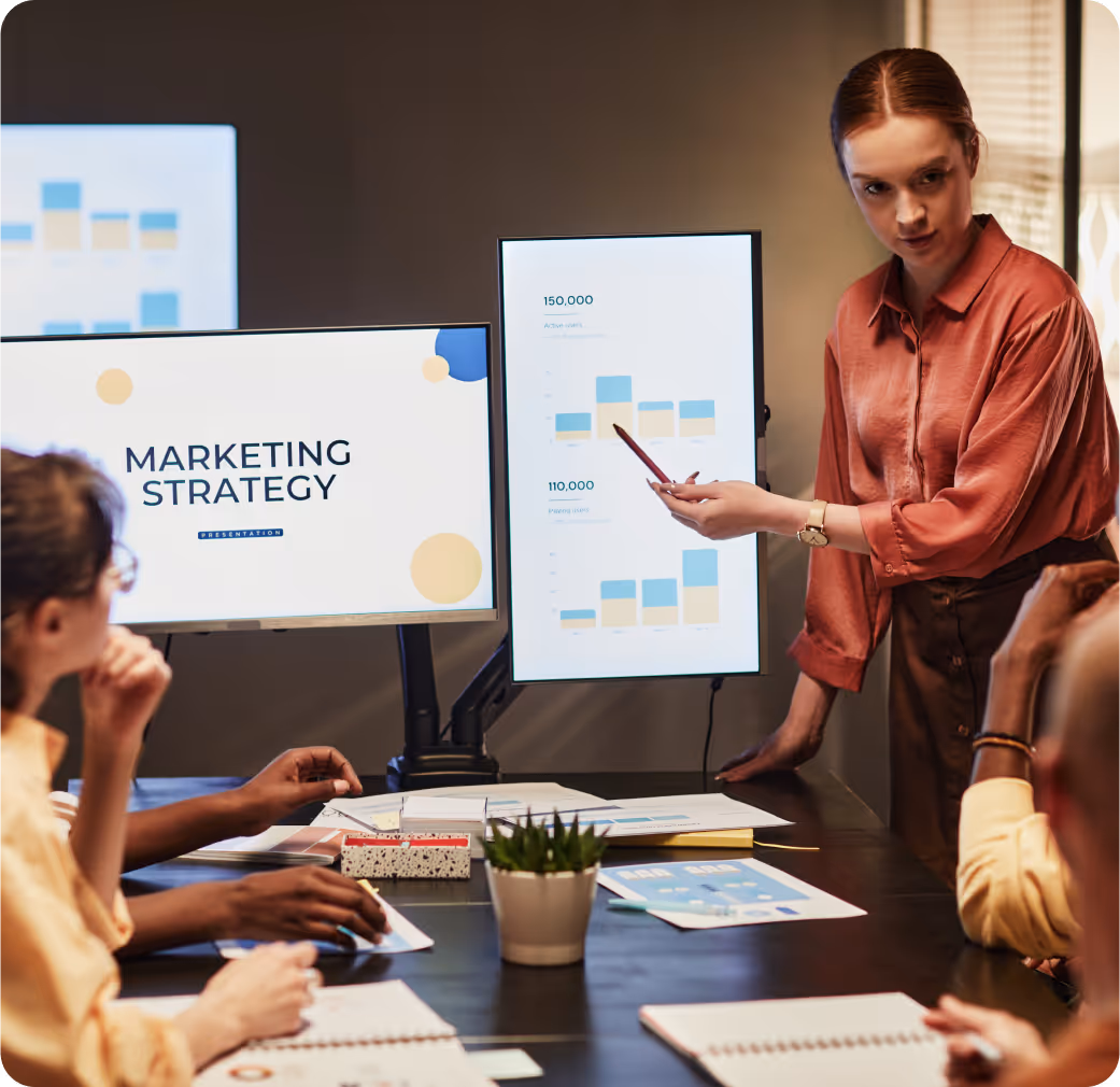 Group meeting for Marketing